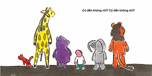 Truyện Ehon bé 1-2-3 tuổi - Tàu Điện Có Đến Không Nhỉ?