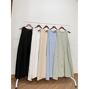 Đầm đũi khoét nách - váy ba lỗ nhiều màu