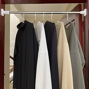 Thanh treo đa năng treo rèm, treo khăn, treo quần áo không cần khoan tường