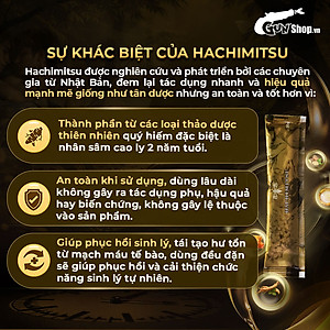 Tinh chất phục hồi sức khỏe và tăng cường sinh lý nam giới Hachimitsu - Gói 20gr
