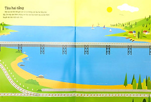 First Sticker Book - Sách Dán Hình Đầu Đời Cho Bé - Tàu Hỏa