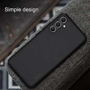 Ốp Lưng Sần chống sốc cho Samsung Galaxy A54 hiệu Nillkin Super Frosted Shield (Đính kèm giá đỡ hoặc miếng dán từ tính) - Hàng Chính Hãng