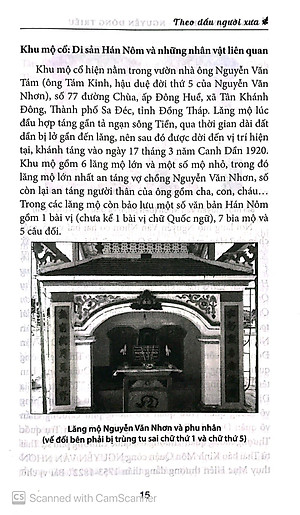 Sách Theo Dấu Người Xưa