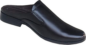 Giày sục nam da bò mũi nhọn Trường Hải đế cao 3.5cm phong cách lịch sự BM0455