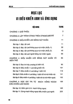 Vi Điều Khiển ARM Và Ứng Dụng - Lập Trình Điều Khiển Với STM32 - TS. Bùi Thị Duyên chủ biên, TS. Bùi Anh Tuấn, TS. Trần Quốc Hoàn, TS. Nguyễn Tiến Dũng, TS. Lê Doãn Trinh