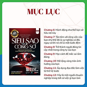 Sách Cách đưa bạn trở thành siêu sao nơi công sở - How to Be the Employee Your Company Can't Live Without - Happy Live
