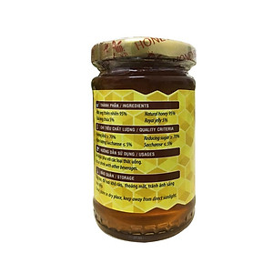 Combo Mật ong thô Honeyboy 1 lít và Mật ong sữa chúa 100ml