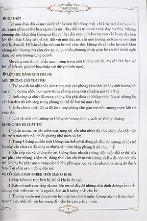 Sách Phương Pháp Montessori - Cẩm Nang Nuôi Dạy Con