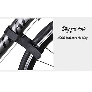 Giá Móc Treo Xe Đạp Lên Tường Cao Cấp Có Điều Chỉnh Max 25kg Tiết Kiệm Không Gian MaiLee