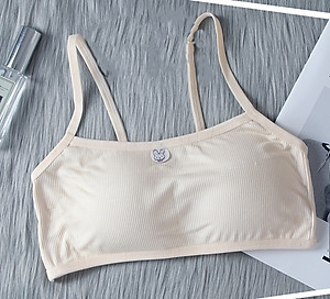 Combo 5 áo lót học sinh tuổi dậy thì cấp 1, 2, 3 - vải cotton tăm mềm mát thoải mái - phù hợp với các bạn nữ dưới 53kg