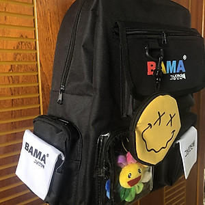 Mua Balo Đi Học BAMA 444 Backpack Tặng kèm Giấy thơm Túi Tròn