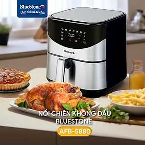 Nồi Chiên Không Dầu Điện Tử BlueStone AFB-5880 (5,5 Lít) - Hàng Chính Hãng