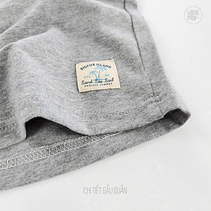 Bộ Bé Trai Bigfox, Bộ Cộc Tay Trẻ Em Mùa Hè Chất Cotton Mát In Hình Robot Level Up