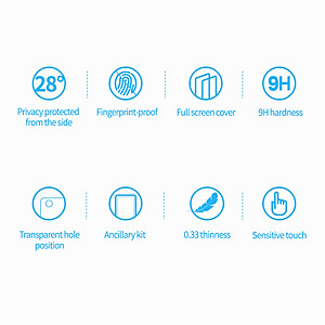 Kính cường lực Nillkin Amazing Guardian Chống Nhìn Trộm cho iPhone 15 / iPhone 15 Plus / iPhone 15 Pro / iPhone 15 Pro Max - Hàng Chính Hãng