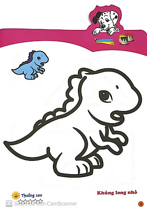 Sách Tô Màu Cùng Cún Con - Tô Màu Đồ Chơi Và Nhân Vật