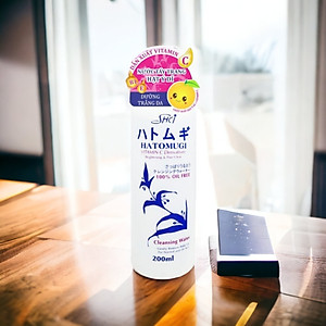 Nước Tẩy Trang Dưỡng Trắng Da SHCI Hatomugi Cleasing (200 mL)