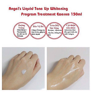 Nước Thần Dưỡng Trắng Da Cân Bằng Độ Ẩm Angel's Liquid Tone Up Whitening Program Glutathione Treatment Essence 150ml