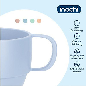 Combo 2 Cốc Nước Amori 350ml Sản Xuất Theo Tiêu Chuẩn Nhật Bản An Toàn Khi Sử Dụng - Chính Hãng Inochi (Tặng khăn lau pakasa)