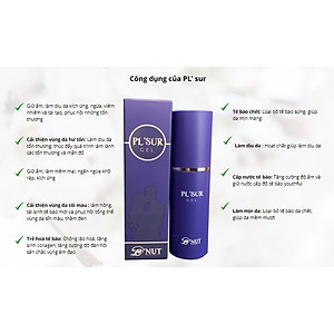 Gel P'lsur chăm sóc cô bé Dnut - Se khít, thơm tho, làm hồng cô bé
