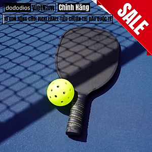 Bóng pickleball thi đấu tập luyện chuyên nghiệp ngoài trời 40 lỗ đủ màu chất lượng quốc tế - Chính hãng dododios, Banh Pickleball