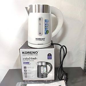 Bình đun nước siêu tốc mini ruột Inox 304 Koreno Thái Lan KN-208 dung tích 0.8L - Hàng chính hãng
