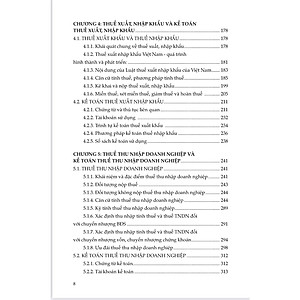 Thuế Và Kế Toán Thuế Trong Doanh Nghiệp - Lý thuyết và thực hành (Tái bản lần thứ nhất) (14)