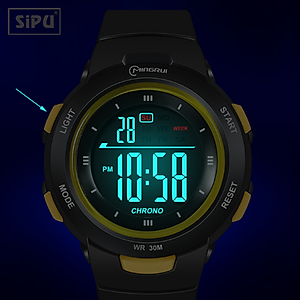 Đồng Hồ Trẻ Em Cao Cấp Chính Hãng MR 8217 Chính Hãng Không Vô Nước Đồng Hồ Điện Tử Thể Thao Cho Bé Trai Bé Gái