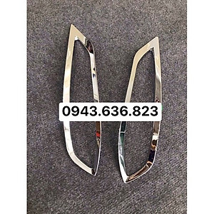 Ốp viền đèn gầm sau TOYOTA VIOS 2021 mạ crom cao cấp, bộ 2 chi tiết