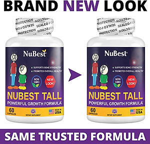 [Combo 6 Tặng 2 Cho Độ Tuổi Từ 5-20]  TPBVSK Hỗ Trợ Phát Triển Xương NuBest Tall