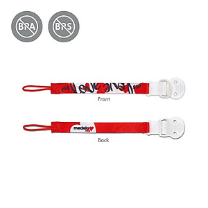 Medela Dây kẹp giữ núm ti ngậm bằng nhựa, Mới 100%,Thiết kế đa năng phù hợp với hầu hết các loại ty ngậm, Không chứa BPA