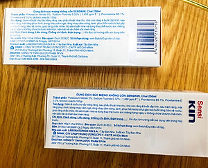 NƯỚC SÚC MIỆNG SENSIKIN NGĂN NGỪA Ê BUỐT 250ML