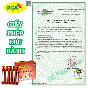 5 Hộp Ích Khí Thăng Dương PQA Hỗ Trợ Giảm Các Triệu Chứng Sa Tử Cung, Điều Bổ Tỳ Vị Hộp 10 Ống