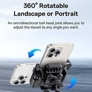 Giá đỡ Baseus GoTrip Series Bike Phone Mount Cluster điện thoại cho xe đạp - Hàng chính hãng