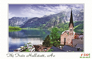 Bộ tranh xếp hình 150 mảnh – Thị trấn Hallstatt, Áo