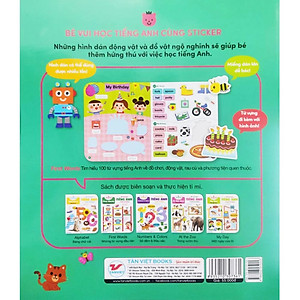 Sách Những từ vựng đầu tiên - Bé vui học tiếng anh cùng Sticker