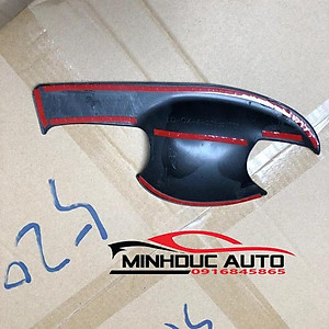 Bộ ốp hõm cửa và tay nắm cacbon dành cho  CX5 - Mẫu cánh én