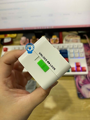 Ổ Cắm Du Lịch Đa năng MPE TA3 - 1 Cổng USB - Hàng Chính Hãng
