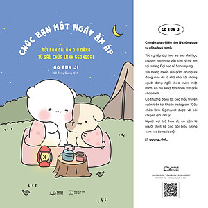 Sách Chúc Bạn Một Ngày Ấm Áp (Gửi Bạn Cái Ôm Dịu Dàng Từ Gấu Chữa Lành Ggongdal)