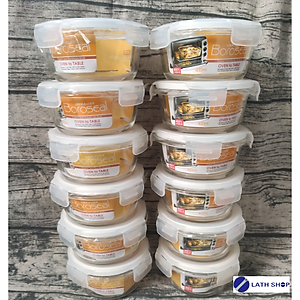 Bộ 12 Thố thủy tinh Lock&Lock LLG822 400ml