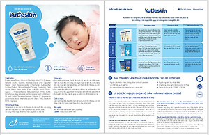 Kem Kutieskin hỗ trợ làm dịu da cho bé (30g)