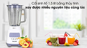 Máy xay sinh tố Philips HR2222/00 (700W) - Hàng Chính Hãng
