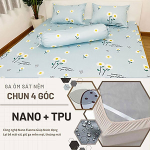 Ga chống thấm Cotton LoveMama cao cấp không sột soạt, mềm mại, thoáng mát loại 1