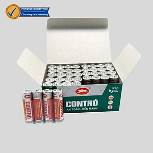 Hộp 40 Viên Pin Con Thỏ AA và AAA 1,5V Chính Hãng