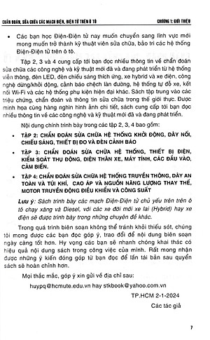 Chẩn Đoán, Sửa Chữa Các Mạch Điện, Điện Tử Trên Ô Tô - STK