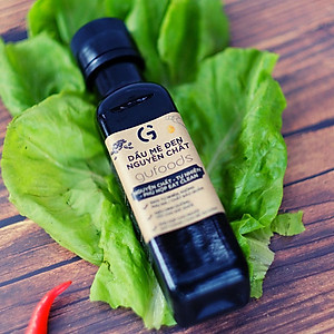 Dầu mè đen GUfoods - Giàu omega 3-6 và chất chống oxy hóa, Lành mạnh, Phù hợp eat clean, Trộn salad, Cho bé ăn dặm (chai 120ml)