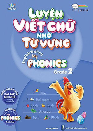 Sách Luyện Viết Chữ Nhớ Từ Vựng - English Writing My Phonics Grade 2