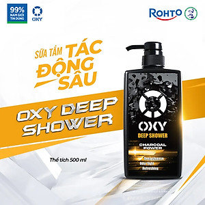 Sữa tắm cho nam sạch sâu, khử mùi cơ thể Oxy Deep Shower