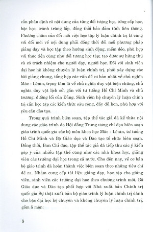 Combo Giáo Trình Triết Học Mác – Lênin + Giáo Trình Chủ Nghĩa Xã Hội Khoa Học (Dành Cho Bậc Đại Học Hệ Không Chuyên Lý Luận Chính Trị) - Bộ mới năm 2021