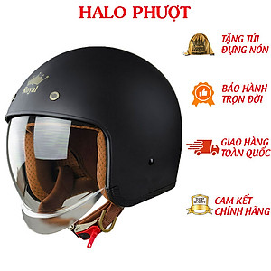 Nón bảo hiểm Royal M139 Kính Âm Trơn Sành Điệu, Trẻ Trung, Thời Thượng
