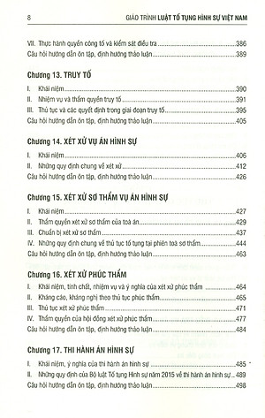 Giáo Trình Luật Tố Tụng Hình Sự Việt Nam - PGS. TS. Nguyễn Ngọc Chí, TS. Lê Lan Chi - Tái bản - (bìa mềm)